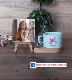 Müzik Öğretmeni Fotoğraflı Dekoratif Taş, Kupa Bardak Beyaz Hediye (Model 8)