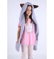 Babyhola Kız Erkek Babyhola Kız Erkek Çocuk Kulaklı Peluş Bere Cep Eldivenli Kışlık 1300 (Mavi)