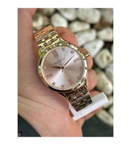 Ferrucci 1. Sınıf Çelik Klasik Model Yeni Sezon Kadın Kol Saat (Bronz)