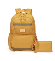 Smart Bags Sırt Çantası Okul Boyu Kalem Kutusu Hediyeli 3234 (Hardal)