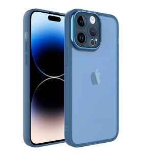 Apple iPhone 14 Pro Max Kılıf Kamera Korumalı Transparan Redclick Post Kapak