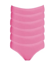 Tutku Kadın Elastan Düz Bikini Külot 6'lı Avantaj Paketi - TKD0715