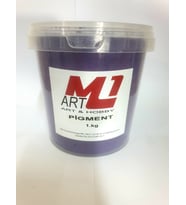 M1 ART Toz Pigment Boya 1.kg -epoksi Reçine-poliüretan Reçine-polyester Reçine Boyası (Mor)