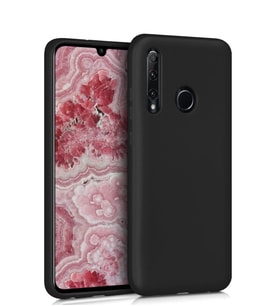 Microsonic Matte Silicone Huawei Honor 20 Lite Kılıf (Siyah)