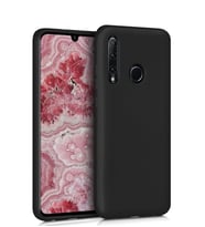 Microsonic Matte Silicone Huawei Honor 20 Lite Kılıf (Siyah)