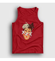 Presmono Unisex Sarı Melting XXXTentacion Atlet 48045tt (Kırmızı)