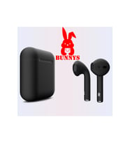 Apple iPhone 13 Uyumlu Airpods 2 Nesil Bluetooth Kulaklık KILIF HEDİYELİ (Siyah)