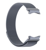 Samsung Galaxy Watch 6 44mm 2 Kordon Milano Loop Metal Band (Gri)