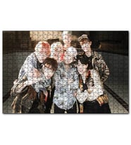 Cakapuzzle Kore Pop Grubu BTS Üyeleri  Puzzle Yapboz MDF (Ahşap) (500 Parça)