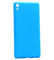 Sony Xperia XA Ultra Kılıf Soft Mat Premier Case (Mavi)