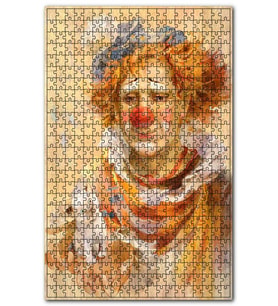 Cakapuzzle Yavru Kedi Palyaço Görseli Puzzle Yapboz MDF (Ahşap) (1000 Parça)