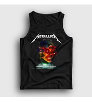 Presmono Unisex Beyaz Hardwired Metallica Atlet 292400tt (Siyah)