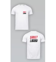 FİRMA LOGOLU TİŞÖRT 5 ADET (Beyaz)