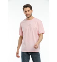 Süperlife Erkek Bisiklet Yaka Standart &Regular Fit SPR21Y27 (Pink)