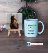 Mekatronik Mühendisi Fotoğraflı Dekoratif Taş, Kupa Bardak Beyaz Hediye (Model 1)