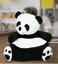 Panda Pelüş Bebek Çocuk Koltuğu (Siyah) (Yeşil)
