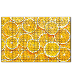 Cakapuzzle  Dilim Portakallar  Puzzle Yapboz MDF (Ahşap) (1000 Parça)