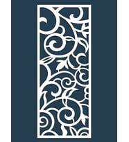 Liar Ahşap Seperatör (Paravan) - KSP208 - (85 x 210 cm) - (18 mm) - (Beyaz) (Beyaz)