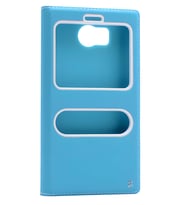 Vestel Venüs V3 5580 Kılıf Dolce Kapaklı Kılıf (Turkuaz)