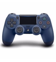 Ps4 Dualshock 4 V2 Turuncu Kablosuz Gamepad ithal Oyun Kolu Pc Uyumlu Ve Kablo (Lacivert)