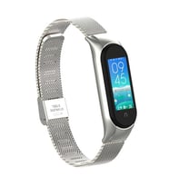 Xiaomi Mi Band 6 Metal Lüx Kordon (Gümüş)