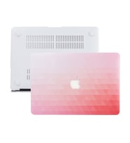 MacBook Air Kılıf HardCase A1369 A1466 2017 Öncesi Uyumlu Koruyucu Kılıf Paint02 (Kırmızı)