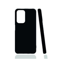 Infinix Note 8 Kılıf Kamera Korumalı Silikon Rubber Arka Kapak (Siyah)