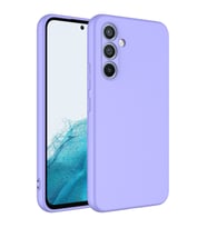 Galaxy A34 Kılıf Zore Mara Lansman İç Yüzeyi Kadife Kılıf (Lila)