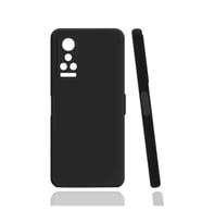 General Mobile GM 22 Pro Kılıf Kamera Korumalı Silikon Rubber Arka Kapak (Siyah)