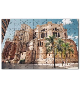 Cakapuzzle İspanya Muhteşem Katedral ve Gökyüzü Puzzle Yapboz MDF (Ahşap) (1000 Parça)