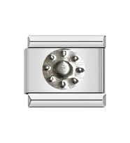 İtalyan Nomination Çelik Bileklik Uzatma Charm (1 Adet) 9mm scb27 (Bordo)
