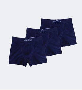 Malabadi 3 Lü Paket Erkek Çocuk Boxer 3M208 (Lacivert)