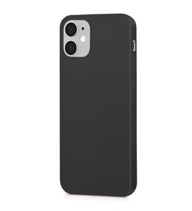 Vendas Apple iPhone 12 Kılıf Zore Premier Silikon Kapak (Siyah)