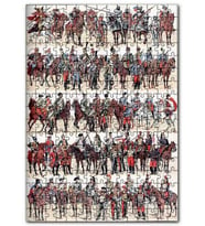 Cakapuzzle Askeri Mühimmat ve Üniformaların Evrimi Puzzle Yapboz MDF (Ahşap) (500 Parça)