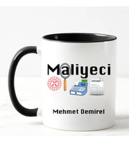 Maliyeci Kupa Bardağı (Siyah)