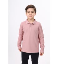 Toontoy Unisex Çocuk Nakışlı Tişört (Gül Kurusu)