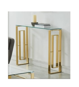 Laura Metal Dresuar&Konsol (Gold)
