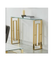 Laura Metal Dresuar&Konsol (Gold)