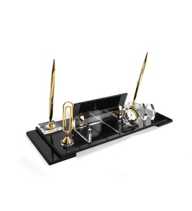 KRİSTAL TASARIM PREMİUM MASA İSİMLİK ÖZEL HEDİYE OFİS MASA İSİMLİĞİ (Gold)