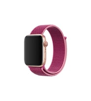 BİPOWER Apple Watch 42-44 mm KRD3 Hasır Kordon (SAKS MAVI)