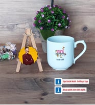 Drama Öğretmeni Kupa Bardak Beyaz ve Fotoğraflı Ahşap Anahtarlık Hediye (Model 5)