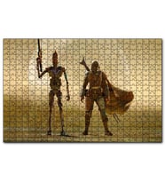 Cakapuzzle Mandalorian IG-11 Star Wars Karakterleri  Puzzle Yapboz MDF (Ahşap) (1000 Parça)