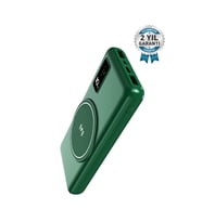 İntouch 10.000mAh Prime Wireless Powerbank (Yeşil)