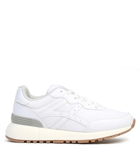 Benetton 30988 Erkek Günlük Sneaker Ayakkabı (Beyaz)