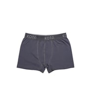 Kota Erkek Likralı Renkli Boxer 1000 - 3 Adet (Füme)