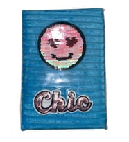 Mikro Peluş Defter PLS-03 Smile- Açık Pembe (Mavi)