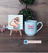 Anaokulu Öğretmeni Fotoğraflı Dekoratif Taş, Kupa Bardak Beyaz Hediye Öğretmenler Günü Hediyesi (Model 5)