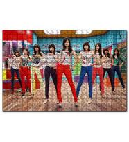 Cakapuzzle Renkli Girls Generation Kızlar  Puzzle Yapboz MDF (Ahşap) (1000 Parça)