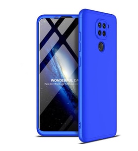 Xiaomi Redmi Note 9 Kılıf Zore Ays Full Koruma Kılıf (Mavi)