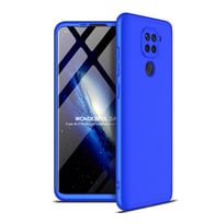 Xiaomi Redmi Note 9 Kılıf Zore Ays Full Koruma Kılıf (Mavi)